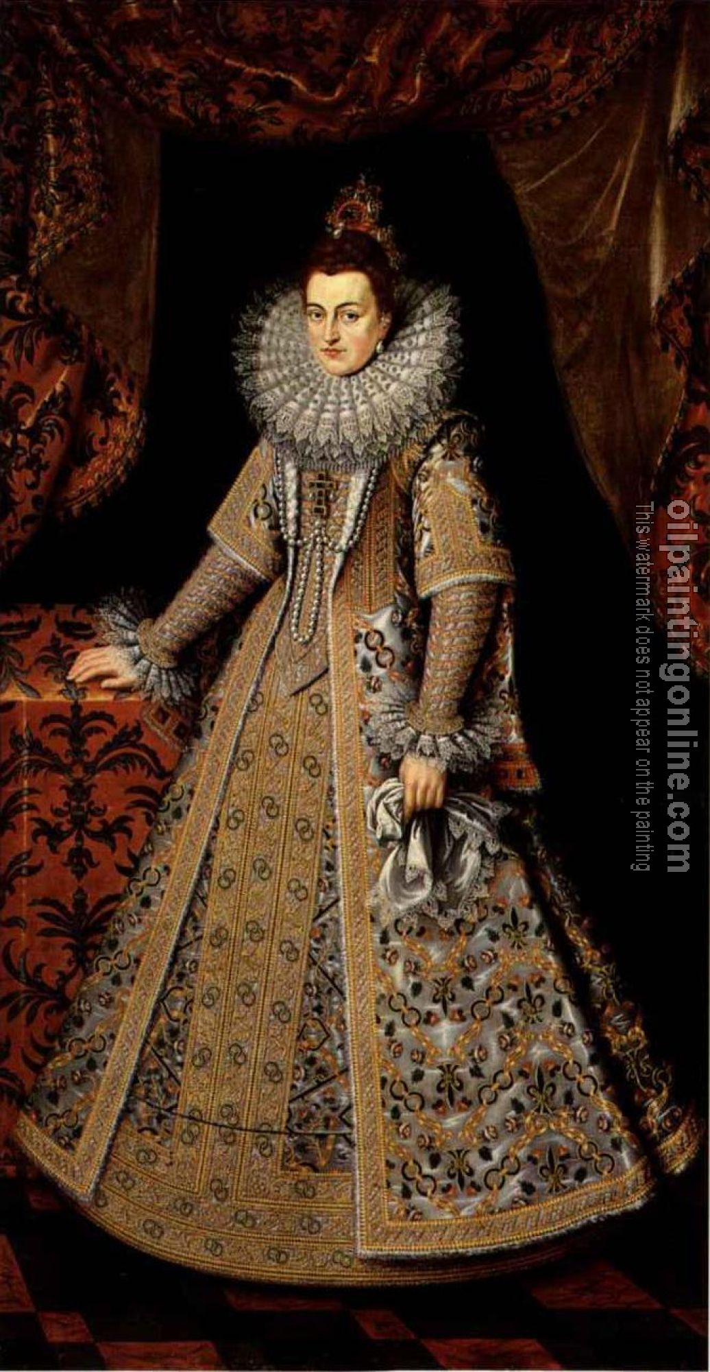 Pourbus, Frans the Younger - Isabella Clara Eugenia of Austria